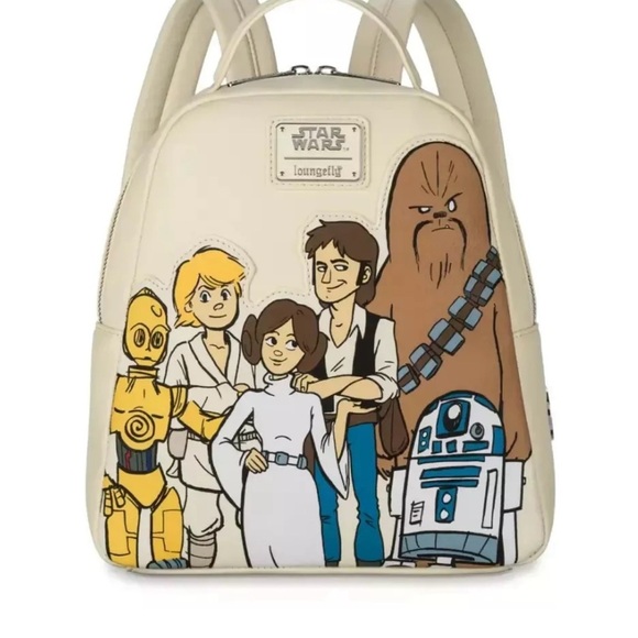 - Loungefly Disney Parks Star Wars 2023  Resistance Cartoon Mini Backpack … - Picture 1 of 4